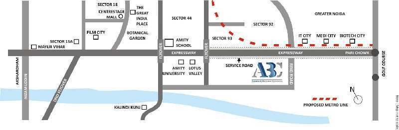  Office Space 690 Sq.ft. for Rent in Sector 135 Noida