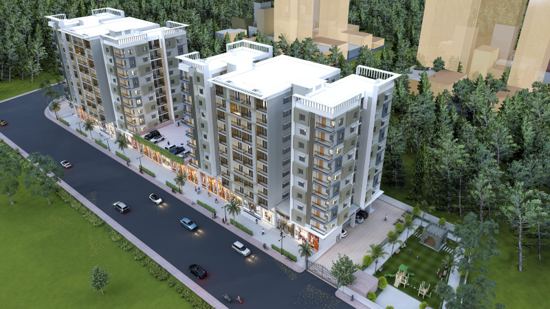 2 BHK Apartment 1148 Sq.ft. for Sale in Besa, Nagpur