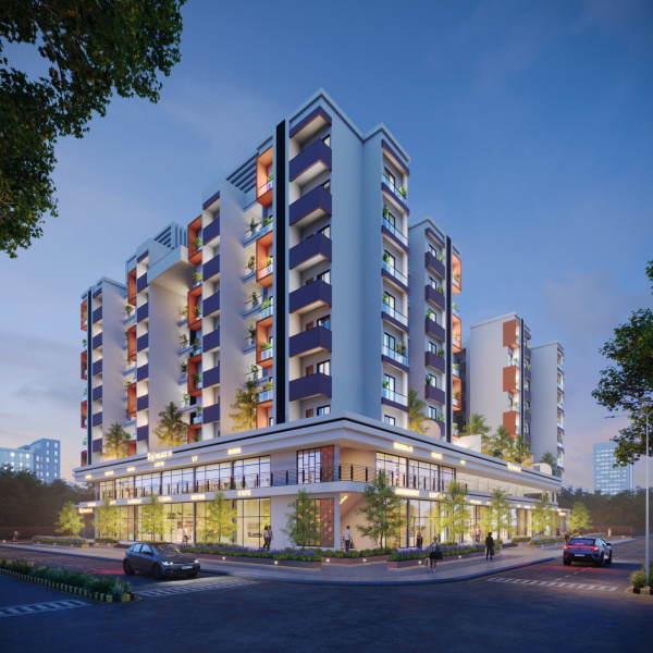 3 BHK Apartment 1325 Sq.ft. for Sale in Besa, Nagpur