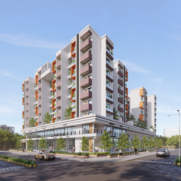  Commercial Shop 617 Sq.ft. for Sale in Besa, Nagpur