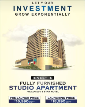 1 BHK Studio Apartment for Sale in Sector 32 Noida