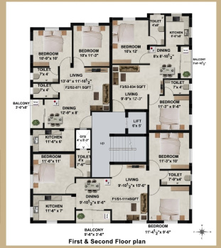 2 BHK Flat for Sale in Ambattur, Chennai