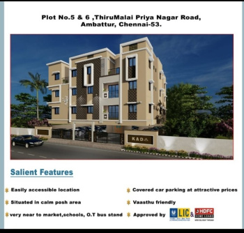 2 BHK Flat for Sale in Ambattur, Chennai