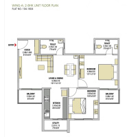 2 BHK Flat for Sale in Besa, Nagpur