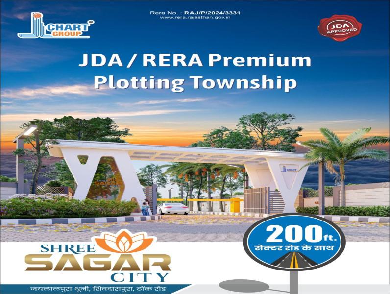  Residential Plot 111 Sq. Yards for Sale in Shivdaspura, Jaipur