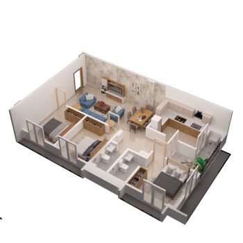 3 BHK Flat for Sale in Edappally, Ernakulam