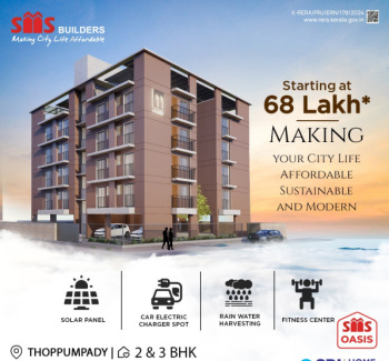 3 BHK Flat for Sale in Thoppumpady, Kochi