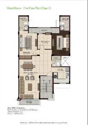 2 BHK Builder Floor 1310 Sq.ft. for Sale in NH 24 Highway, Ghaziabad