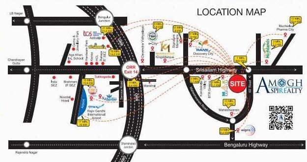  Residential Plot 200 Sq. Yards for Sale in Srisailam Highway, Hyderabad