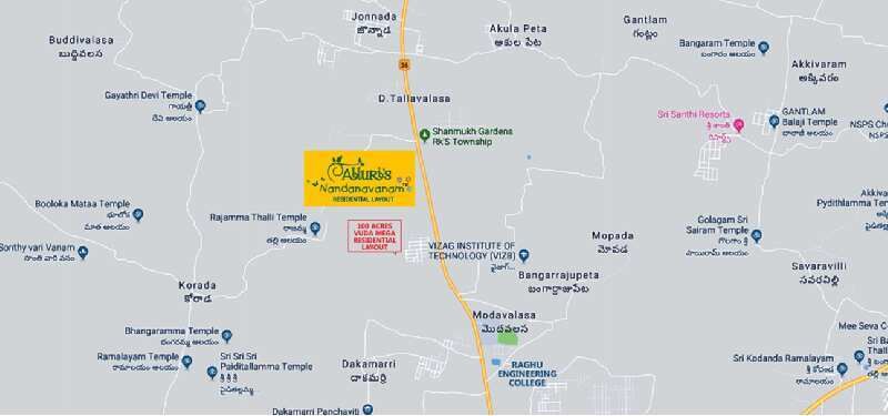  Residential Plot 267 Sq. Yards for Sale in Raghu Engineering College Road, Visakhapatnam