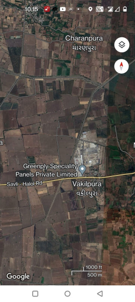  Agricultural Land 1250000 Sq.ft. for Sale in Savli, Vadodara