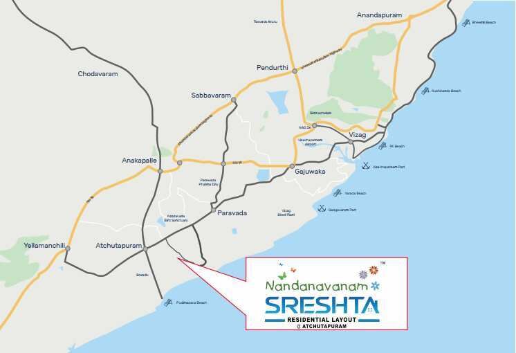 Residential Plot 167 Sq. Yards for Sale in Dakamarri, Visakhapatnam
