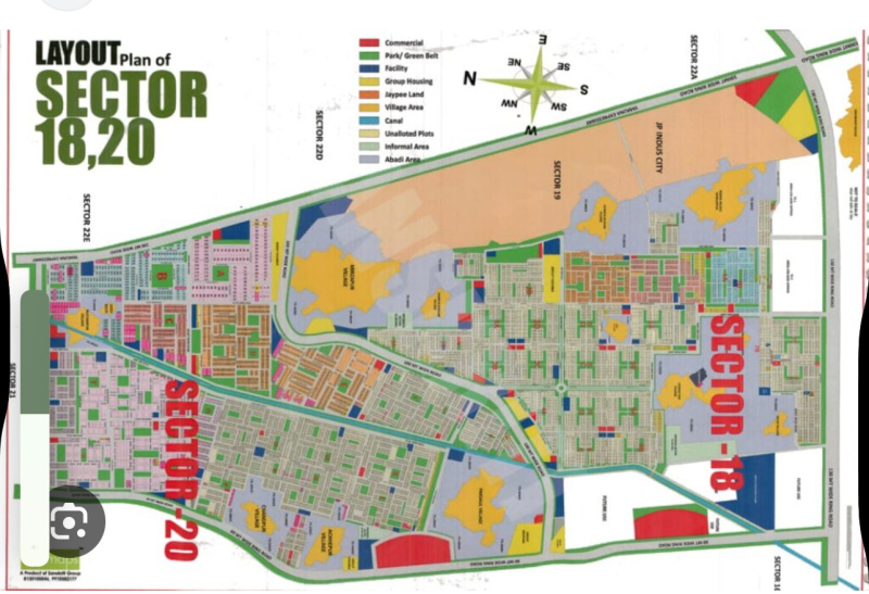  Residential Plot 2000 Sq. Meter for Sale in Jewar, Gautam Buddha Nagar