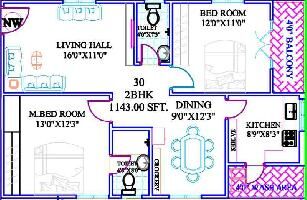 3 BHK Flat for Sale in Bachupally, Hyderabad