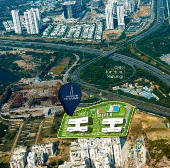 4 BHK Flat for Sale in Narsingi, Hyderabad