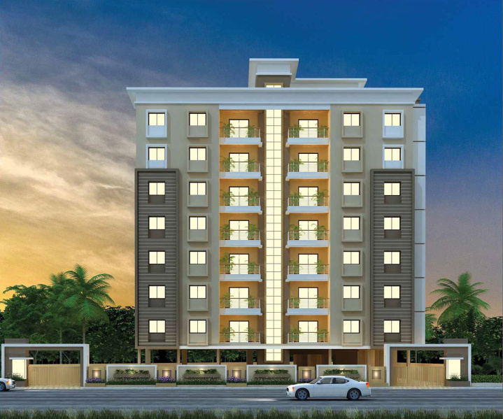 2 BHK 1045 Sq.ft. Apartment for Sale in Gorewada, Nagpur