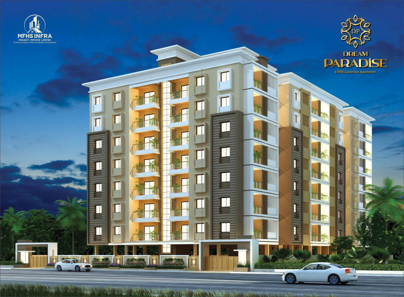 2 BHK 1087 Sq.ft. Apartment for Sale in Gorewada, Nagpur