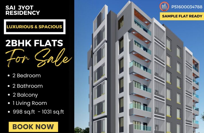 2 BHK Apartment 998 Sq.ft. for Sale in Hanuman Nagar, Nashik