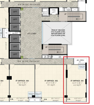  Office Space for Rent in Wagle Estate, Thane