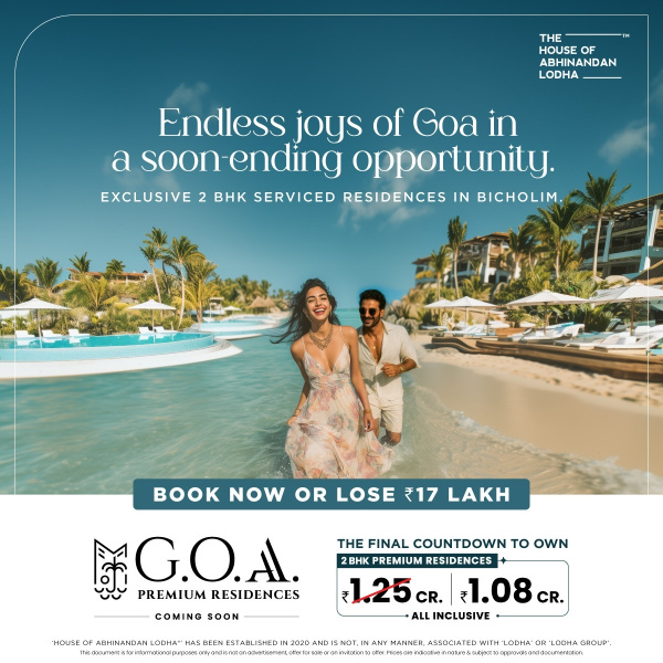 1 BHK Apartment 600 Sq.ft. for Sale in Bicholim, Goa