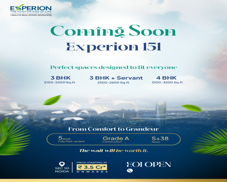3 BHK 2100 Sq.ft. Apartment for Sale in Sector 151 Noida
