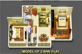 2 BHK Flat for Sale in Rajarhat, Kolkata