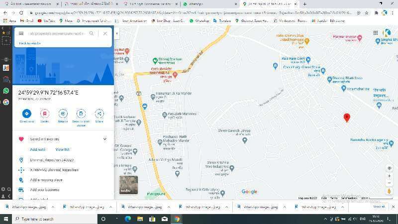  Residential Plot 2940 Sq.ft. for Sale in Bhinmal, Jalor