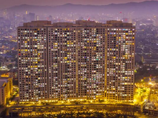 2 BHK Apartment 850 Sq.ft. for Sale in Majiwada, Thane