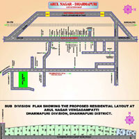  Residential Plot for Sale in Vennampatti, Dharmapuri