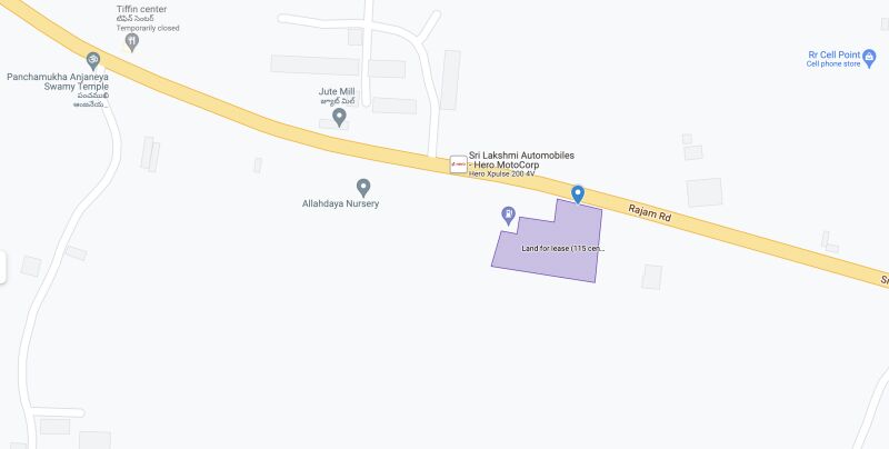  Commercial Land 115 Cent for Rent in Rajam, Srikakulam