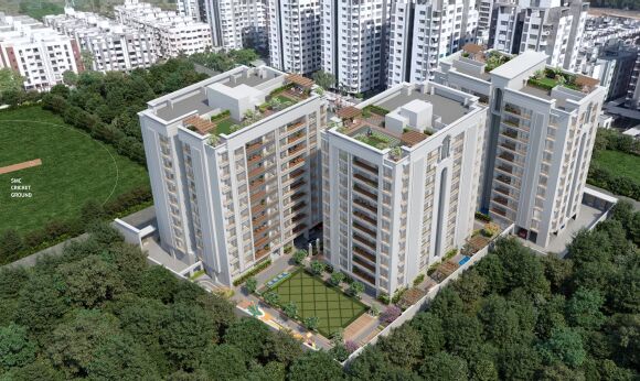 3 BHK Apartment 2500 Sq.ft. for Sale in Althan, Surat