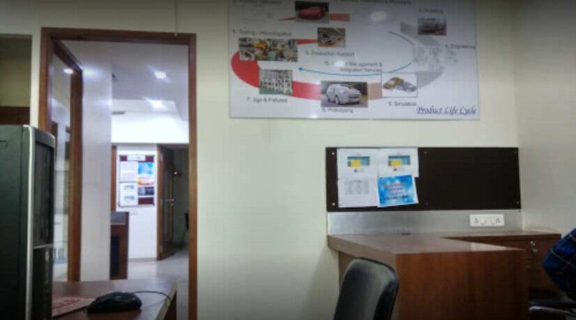  Office Space 875 Sq.ft. for Rent in Aundh, Pune