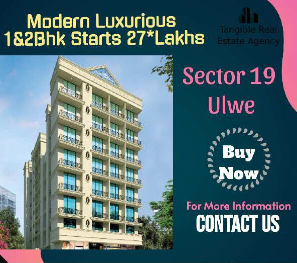 1 RK Apartment 360 Sq.ft. for Sale in Sector 19, Ulwe, Navi Mumbai