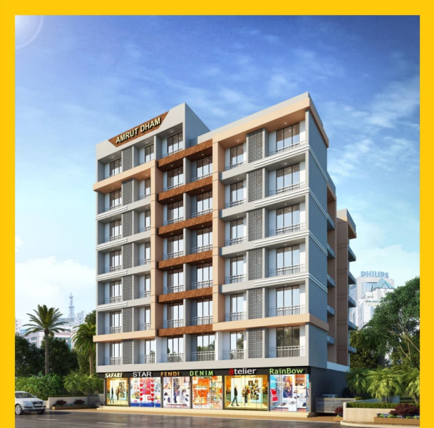  Commercial Shop 840 Sq.ft. for Sale in Pushpak Nagar, Navi Mumbai