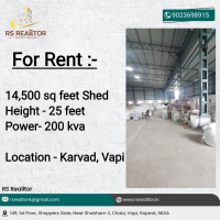  Factory for Rent in Karwad, Vapi