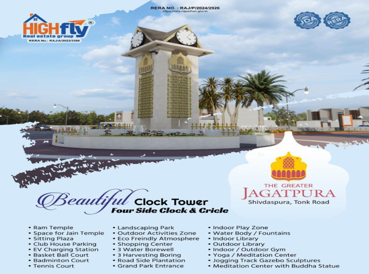  Residential Plot 111 Sq. Yards for Sale in Shivdaspura, Jaipur