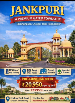  Residential Plot for Sale in Chaksu, Jaipur