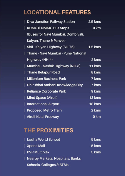 1 BHK Apartment 715 Sq.ft. for Sale in Diva Junction East, Thane