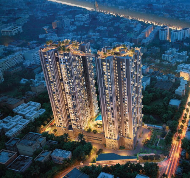 4 BHK 2172 Sq.ft. Apartment for Sale in Lake Town, Kolkata