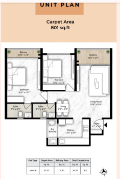 2.5 BHK Flat for Sale in Tathawade, Pune