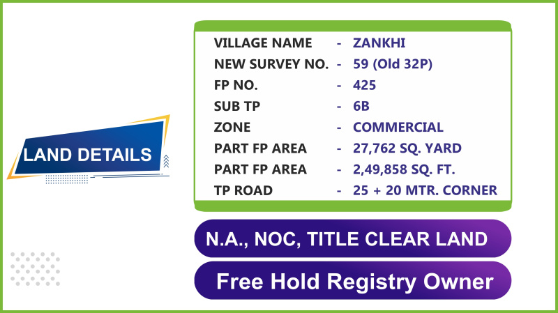  Commercial Land 900 Sq.ft. for Sale in Dholera, Ahmedabad