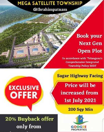  200 Sq. Yards Residential Plot for Sale in Ibrahimpatnam, Hyderabad