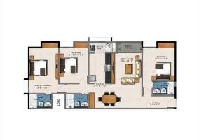 3 BHK Flat for Sale in Banashankari Stage 6, Bangalore
