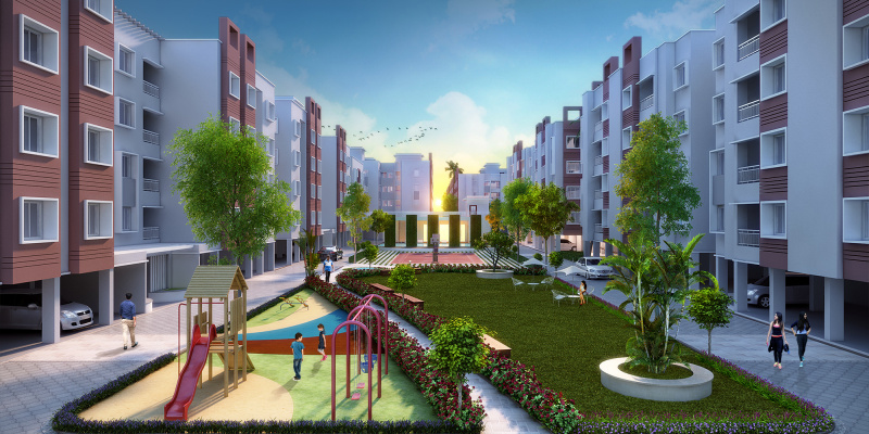 2 BHK Apartment 590 Sq.ft. for Sale in Ranidanga, Siliguri