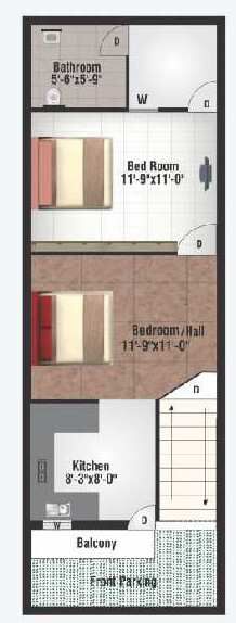 1 BHK Apartment 550 Sq.ft. for Sale in GT Road, Dera Bassi