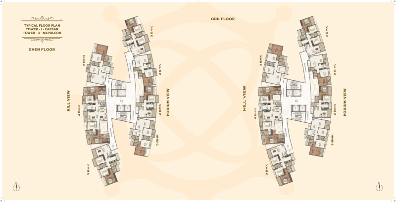 2 BHK Apartment 1275 Sq.ft. for Sale in Sector 36 Kharghar, Navi Mumbai