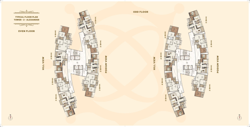 2 BHK Apartment 1275 Sq.ft. for Sale in Sector 36 Kharghar, Navi Mumbai