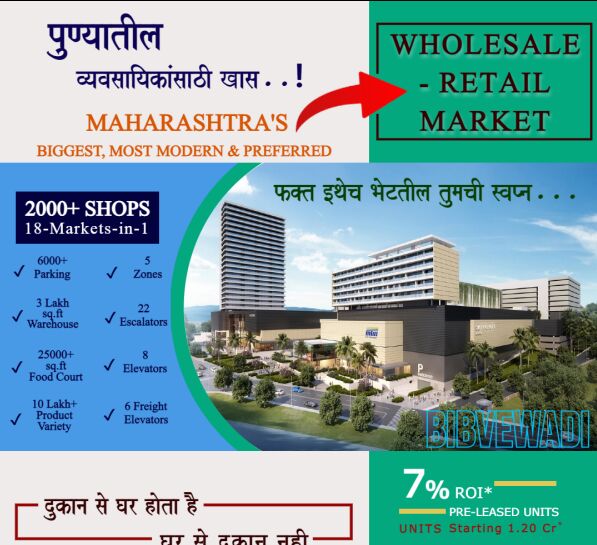  Commercial Shop 430 Sq.ft. for Sale in Gangadham, Pune