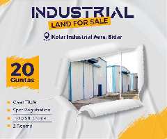  Industrial Land for Sale in Kolaar, Bidar