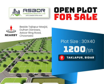  Residential Plot for Sale in Tajlapur, Bidar